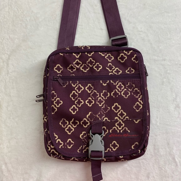 Eddie Bauer Handbags - Eddie Bauer Purple Bag IPad/Kindle